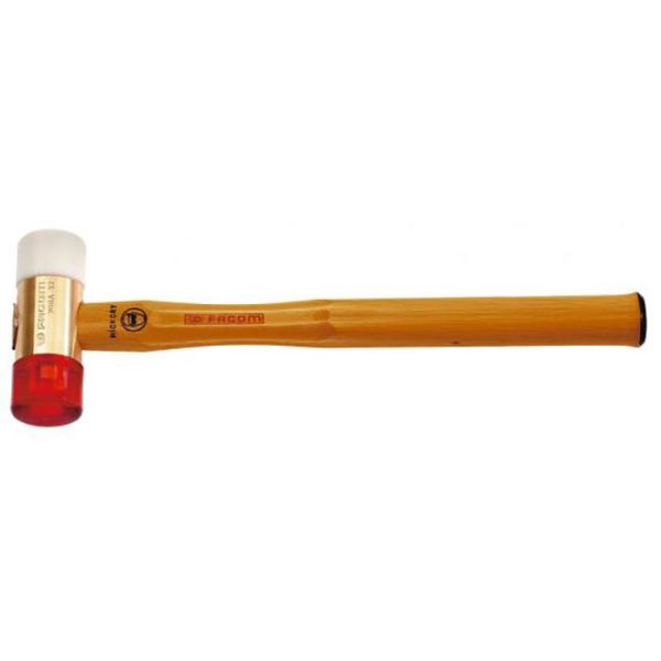 Professional Mallet Facom 208 A.25cba-Vaso Laton 25 Mm - Canada Steel Body Mallet - View #2